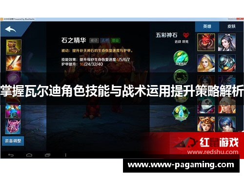 掌握瓦尔迪角色技能与战术运用提升策略解析